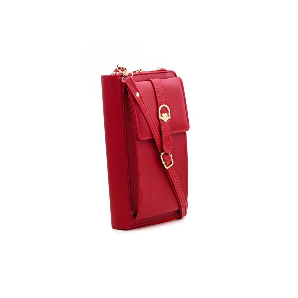 Maroon Casual Pouch P70793