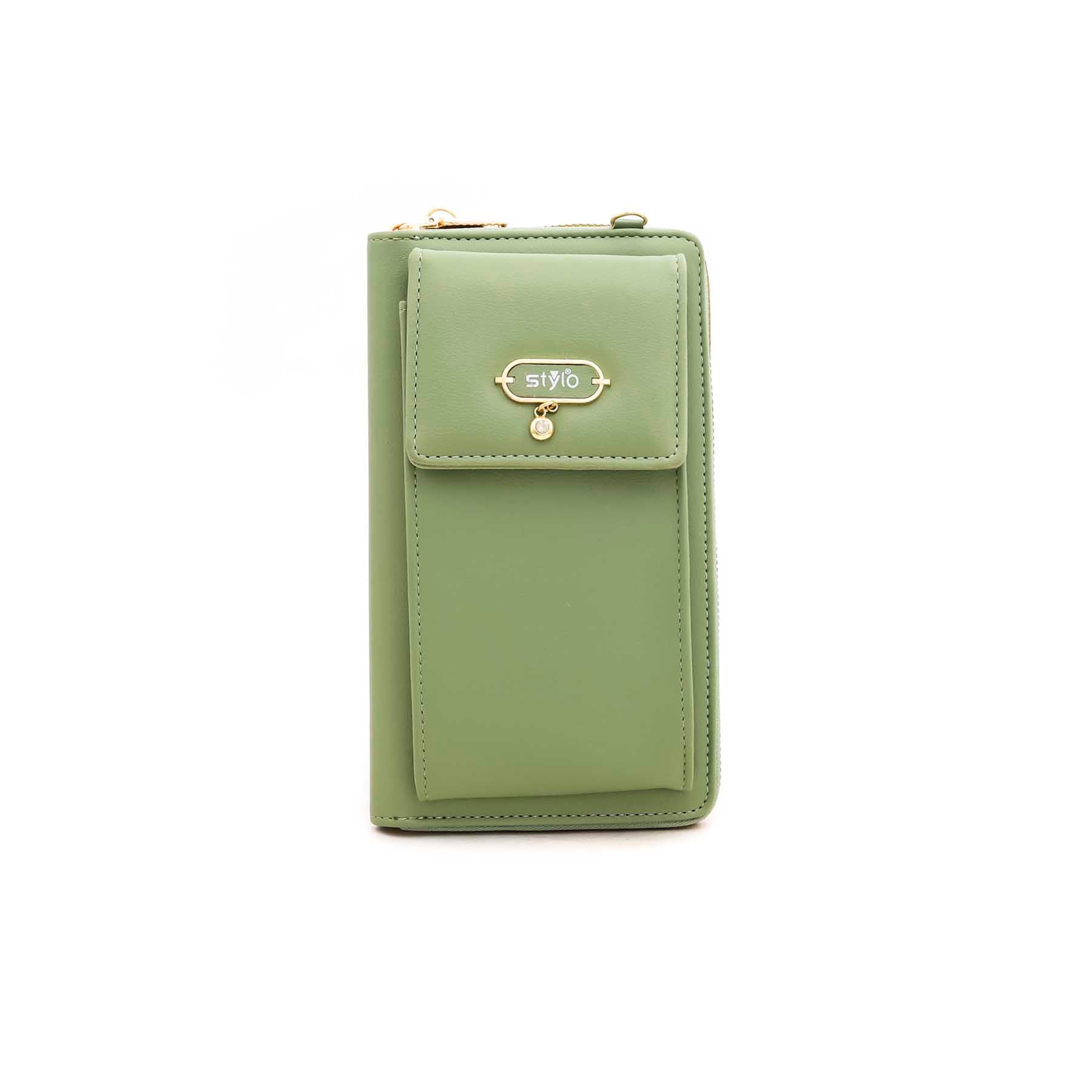 Green Casual Pouch P70794