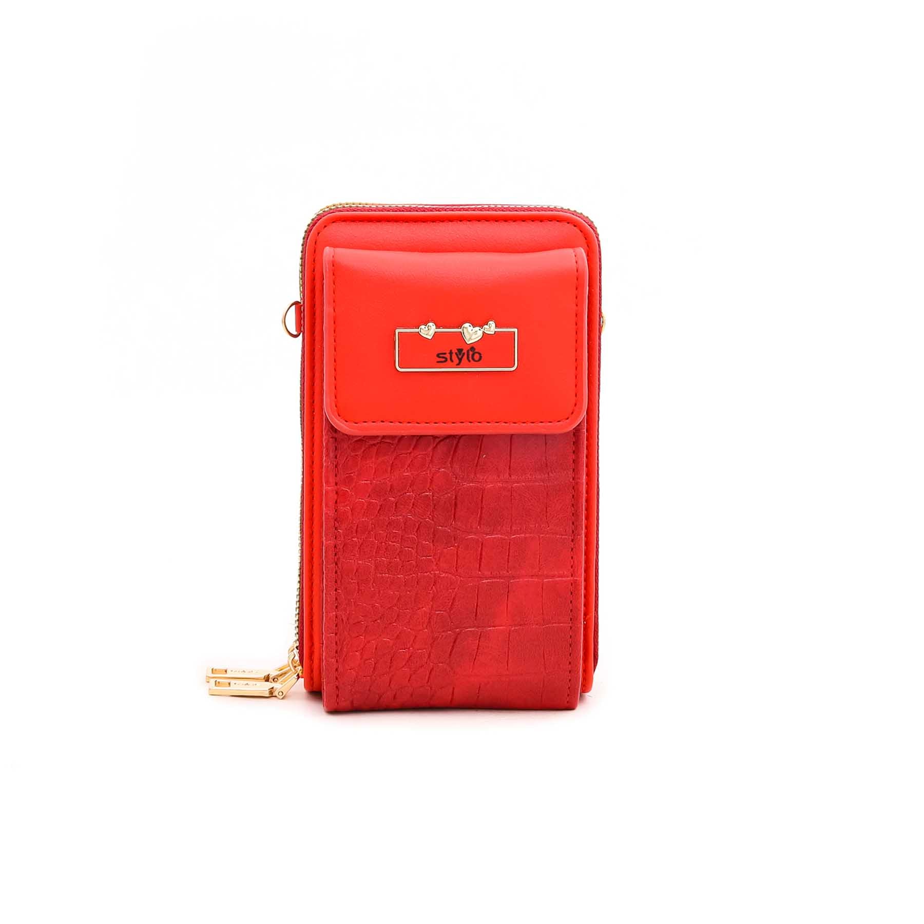 Red Casual Pouch P70796