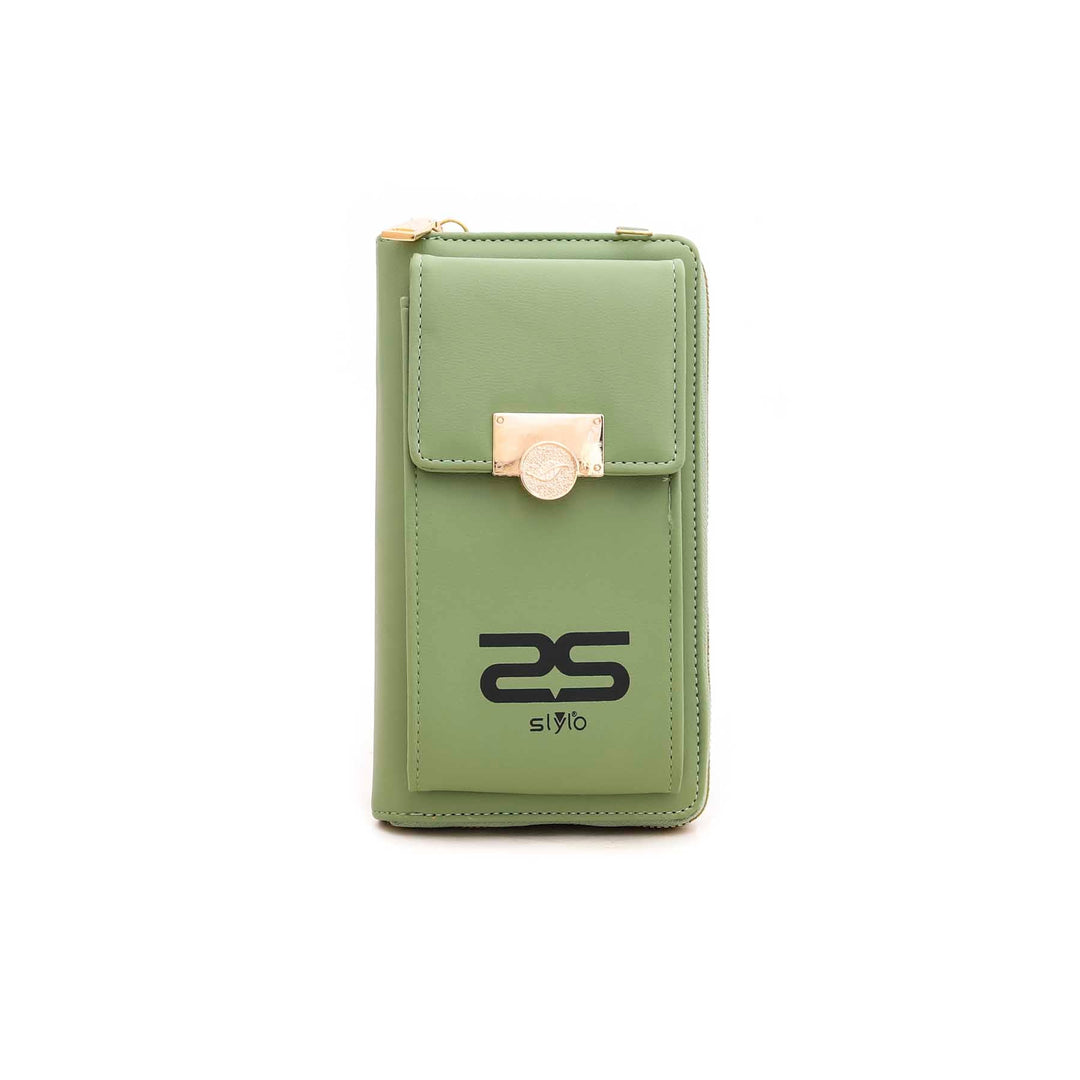 Green Casual Pouch P70797