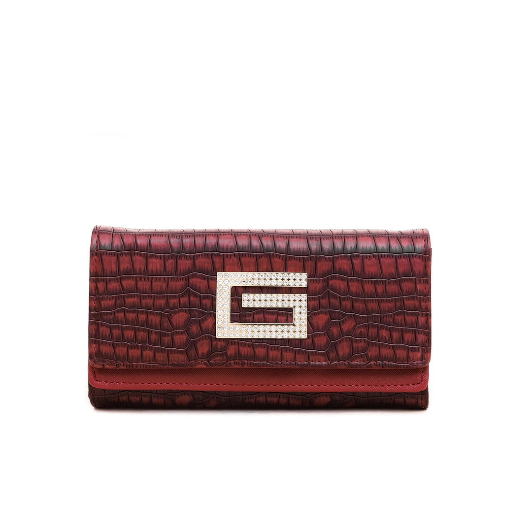 Maroon Casual Wallet P70859