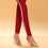 Maroon Color Lowers Plain Tights PN2061