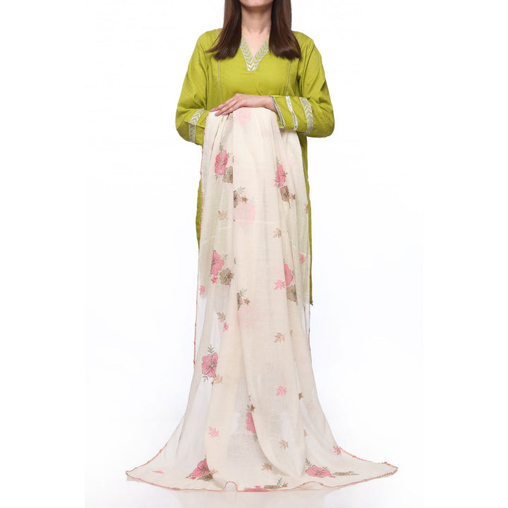 Pink Color Dyed Lawn Stole PS271918