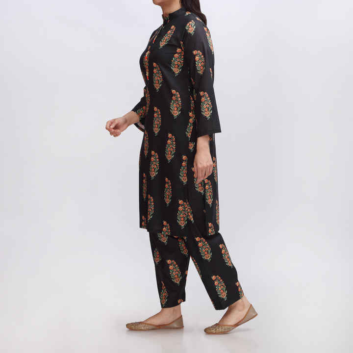 2PC- Printed Cambric Shirt & Shalwar PS3126