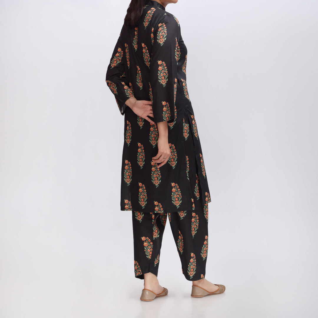 2PC- Printed Cambric Shirt & Shalwar PS3126