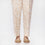 White Printed Cambric Slim Fit Trouser PS3552