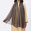 Black Golden Foil Printed Stole PS3765
