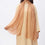 Khaki Golden Foil Printed Stole PS3765