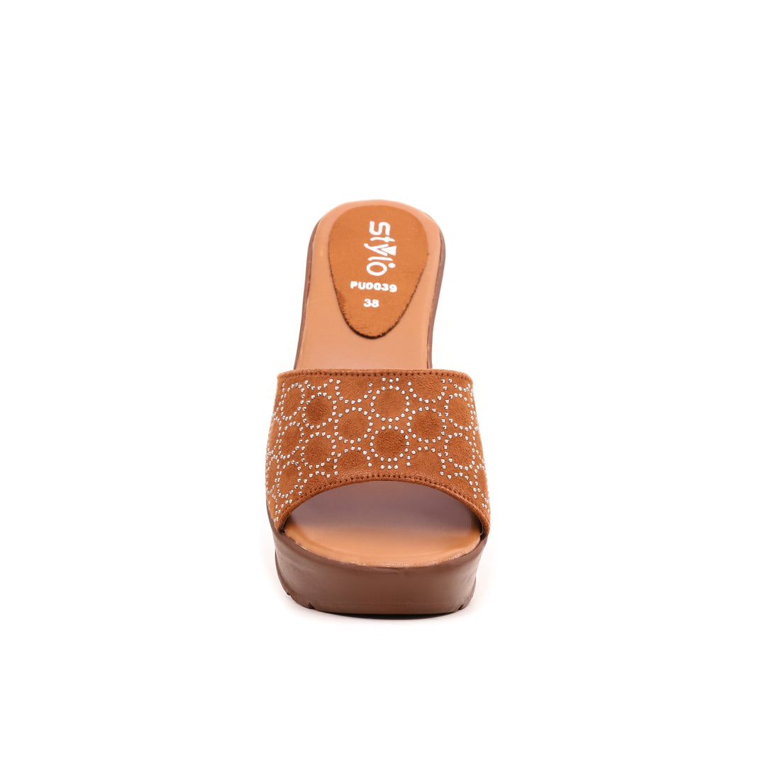 Brown Formal Slipper PU0039