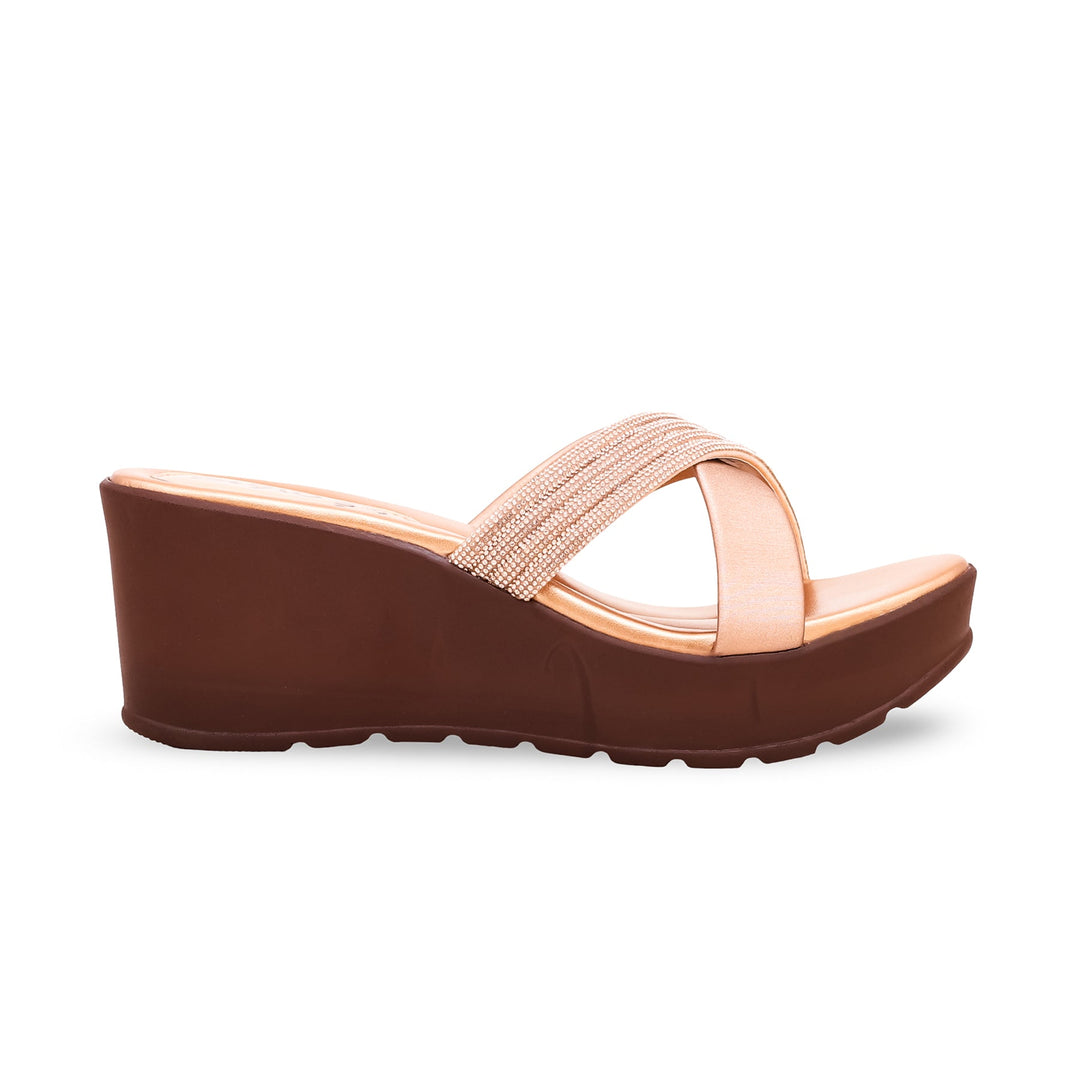 Peach Formal Slipper PU0045