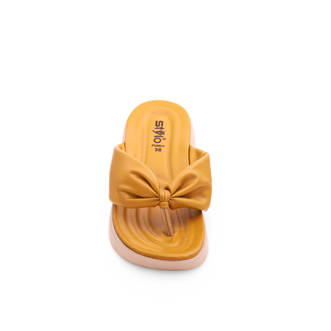 Mustard Formal Chappal PU0047