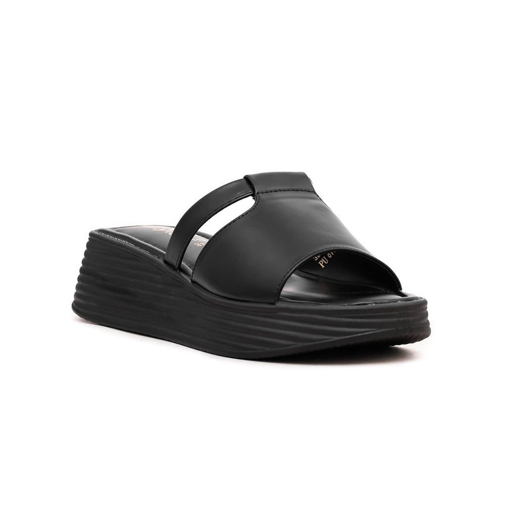 Black Formal Slipper PU0112