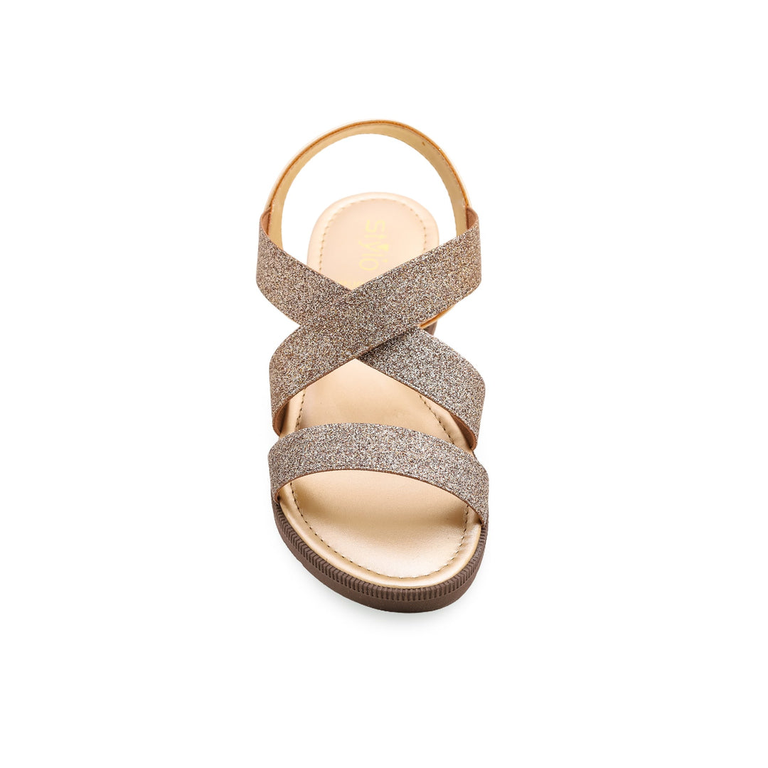 Golden Formal Sandal PU0120