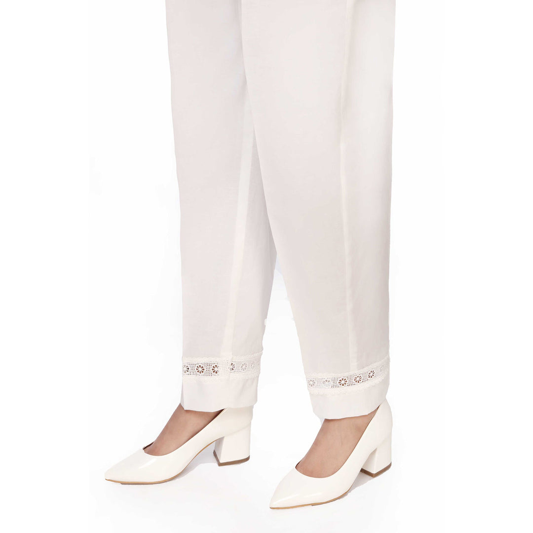 Slim Fit Cambric Trousers