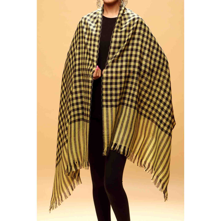 Black Color Acrylic Stole PW1706