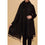 Black Color Winter Shawl PW1719