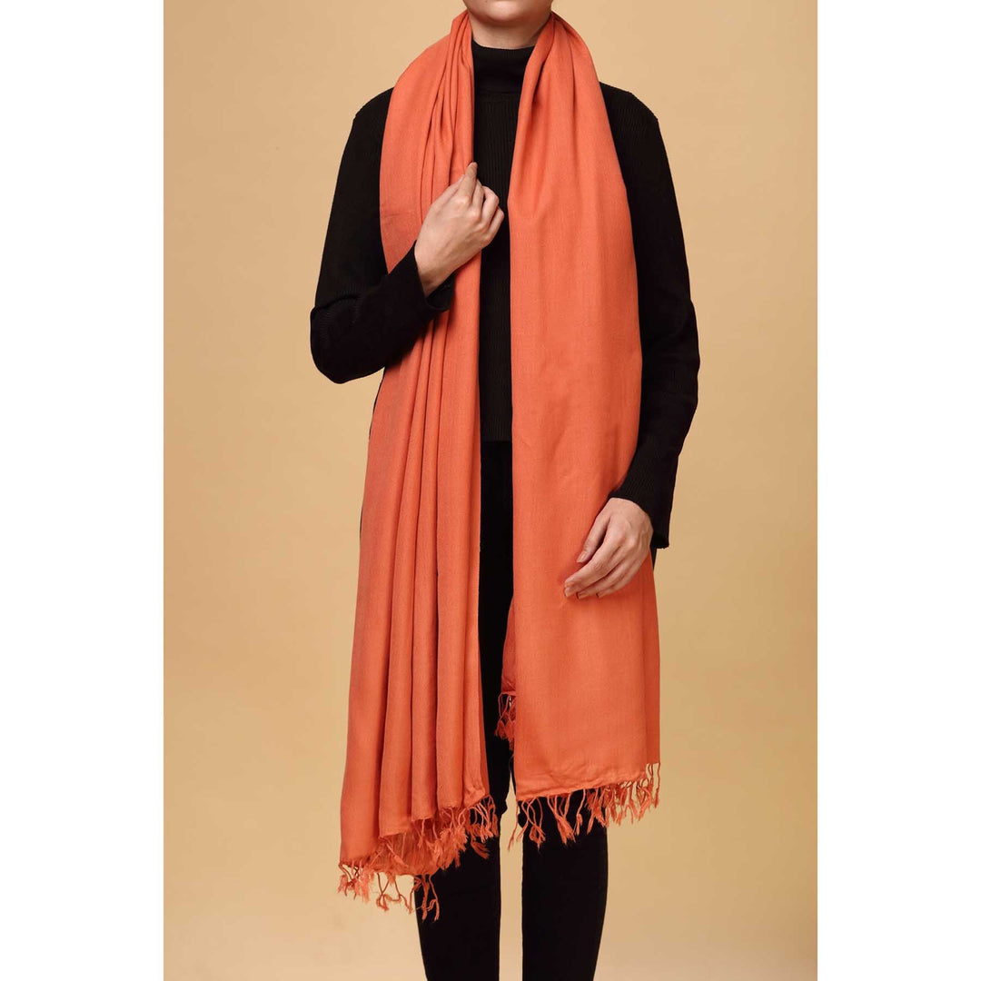 Mustard Color Winter Shawl PW1719