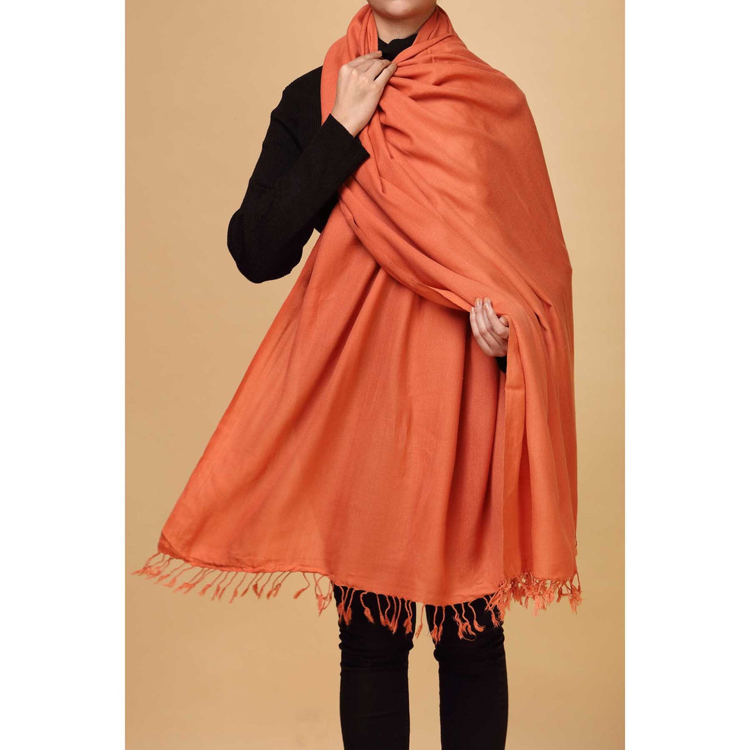 Mustard Color Winter Shawl PW1719