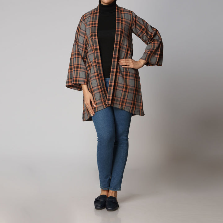 1PC- Flannel Checkered Shirt  PW2311