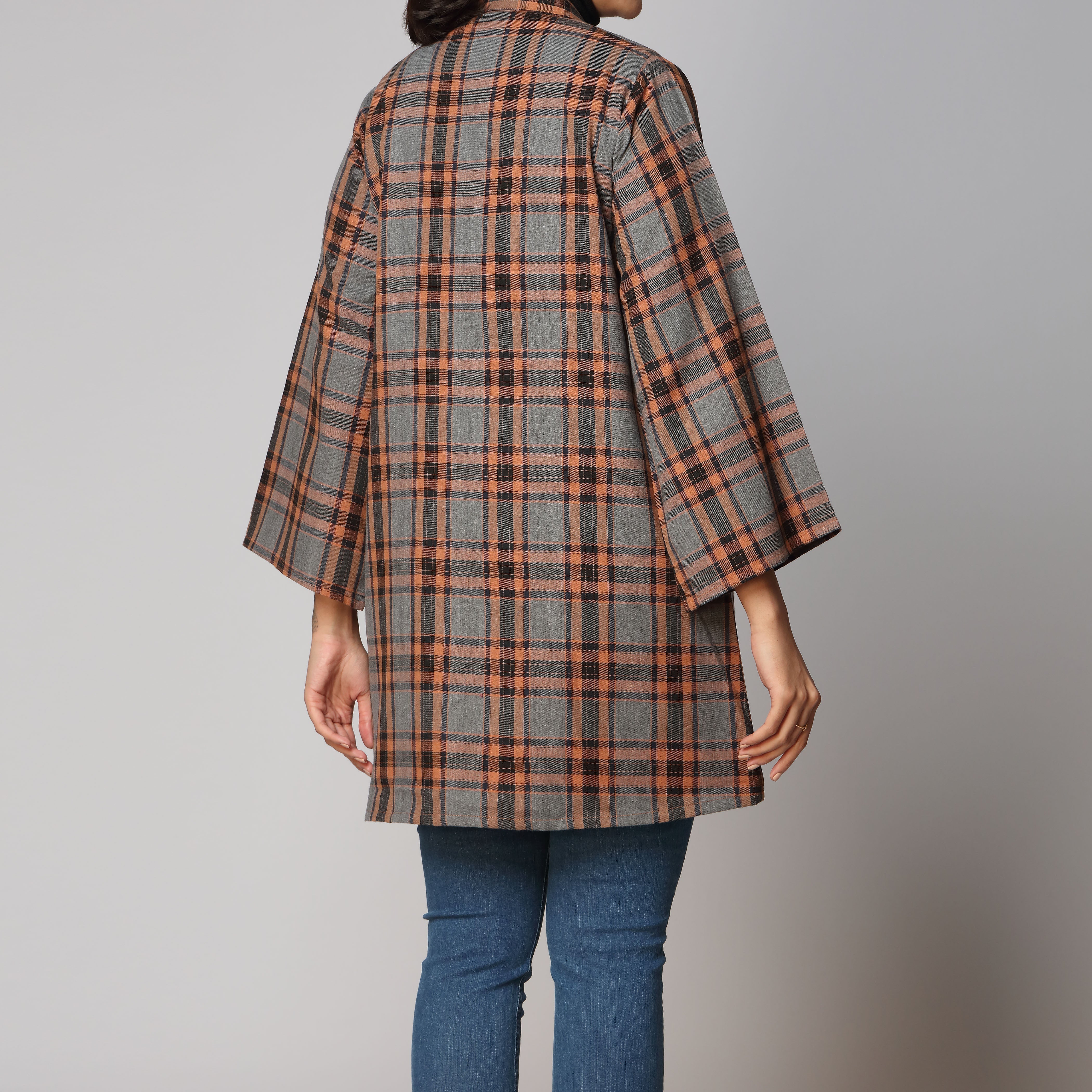 1PC- Flannel Checkered Shirt  PW2311