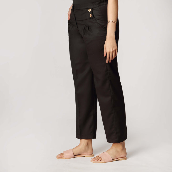 Black Western Pants PW2554