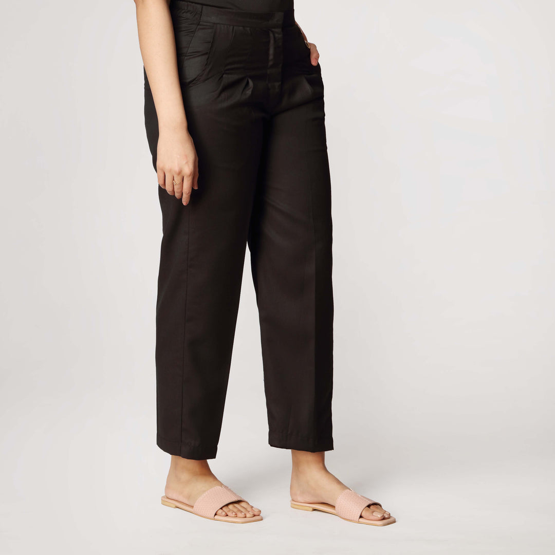 Black Western Pants PW2554