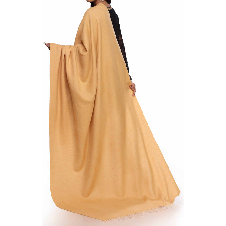 Yellow Plain Shawl PW2700