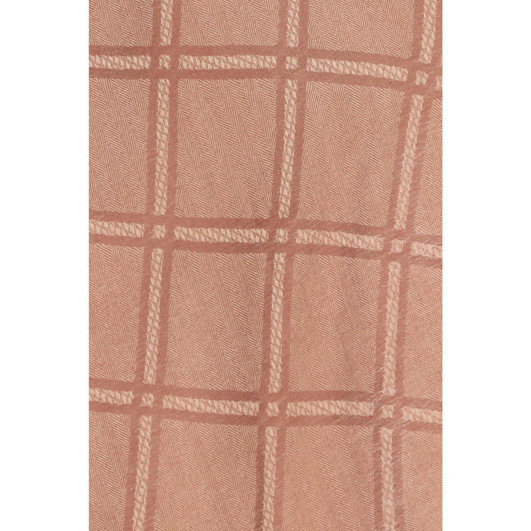 Khaki Cross Check Stole PW2712