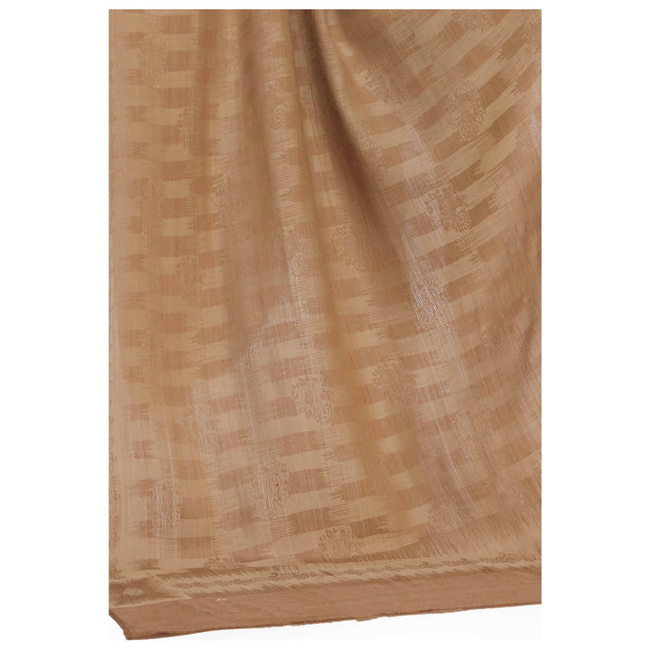 Brown Jacquard Shawl PW2715