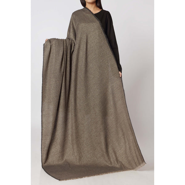 Black Two Tone Shawl PW2742