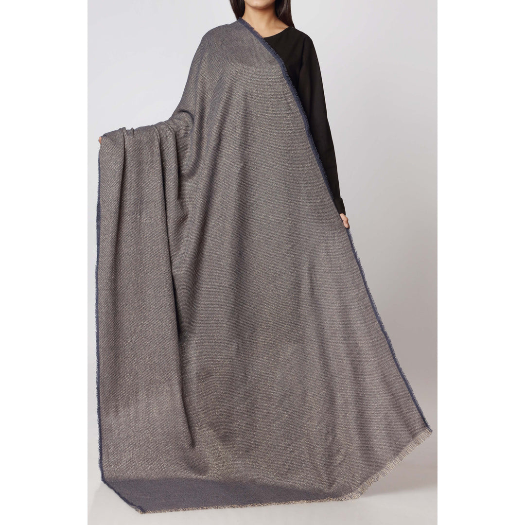 Blue Two Tone Shawl PW2742