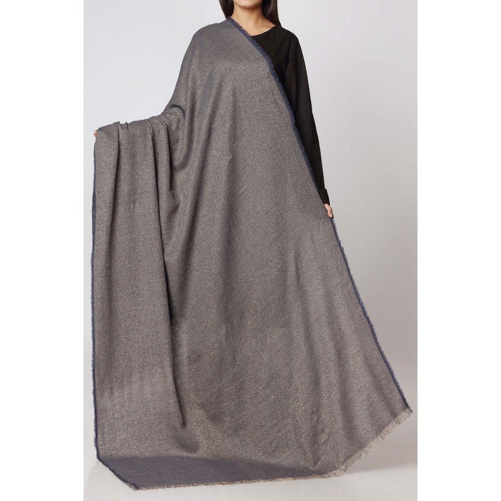 Blue Two Tone Shawl PW2742