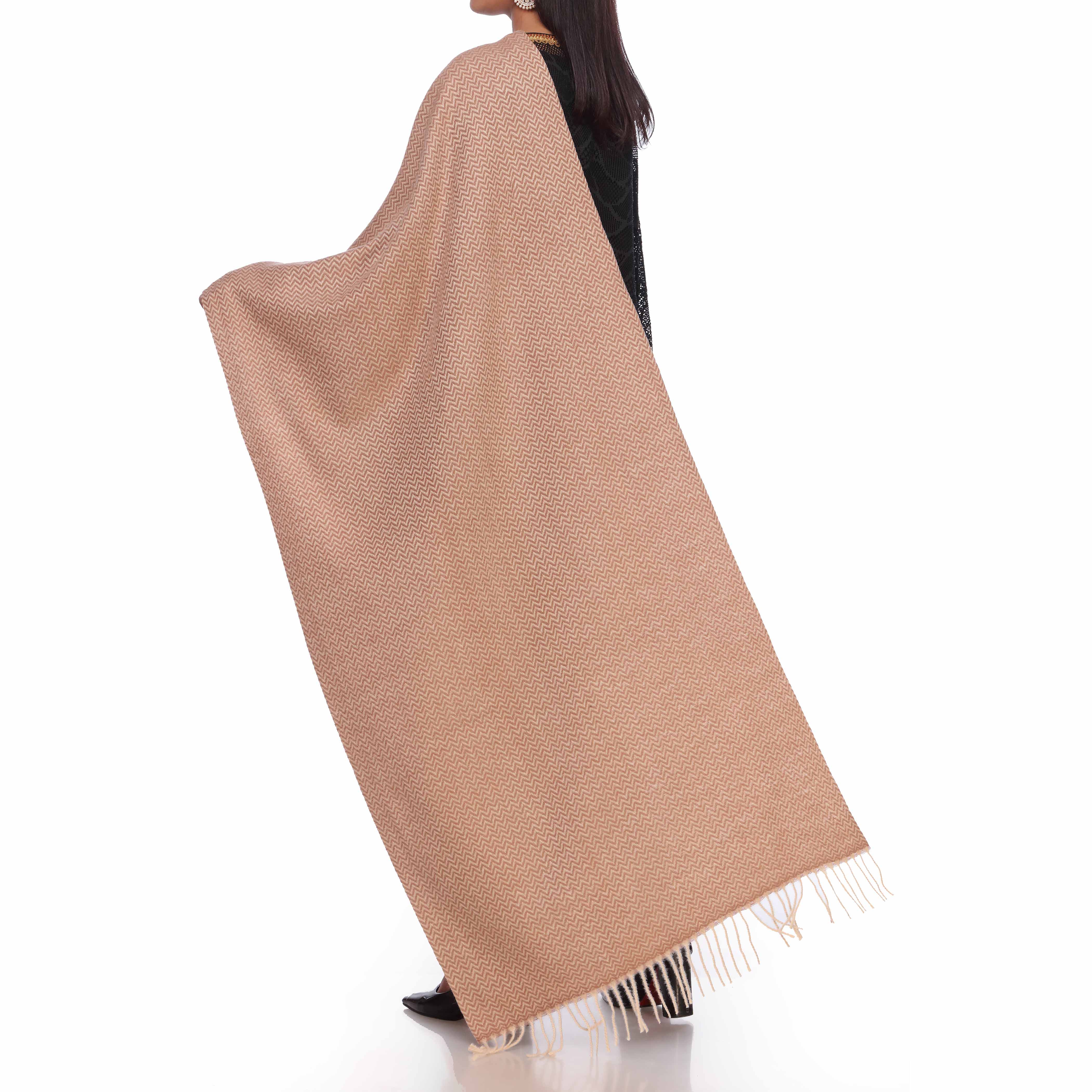 Brown Softer Stole PW2748