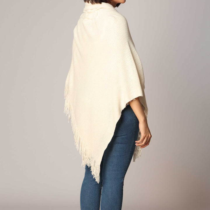 Beige Cape Shawl PW2809