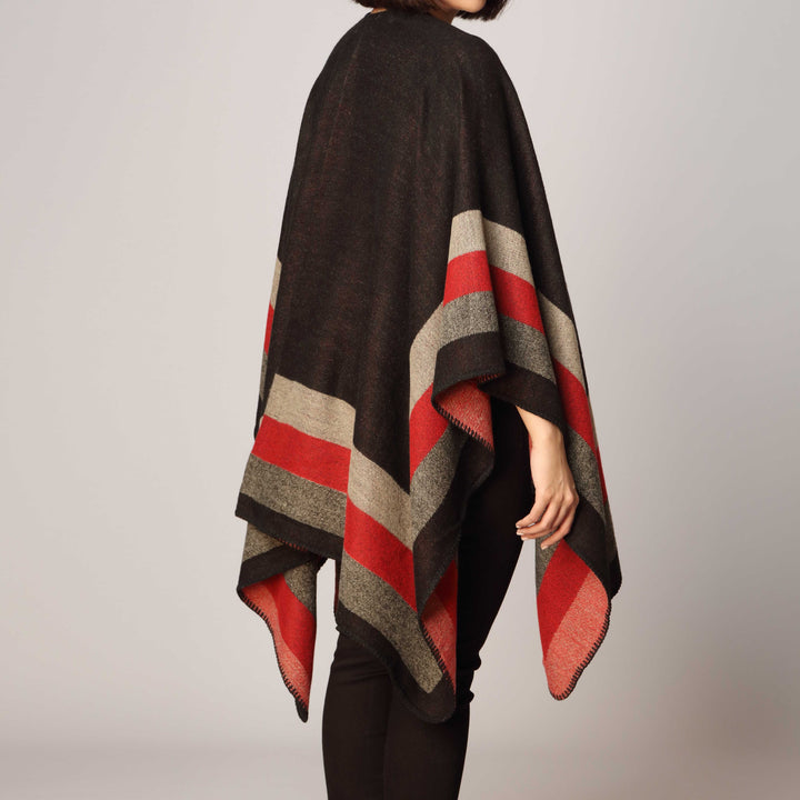 Black Cape Shawl PW2820