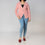 Pink Mid Length Cardigan PW2909