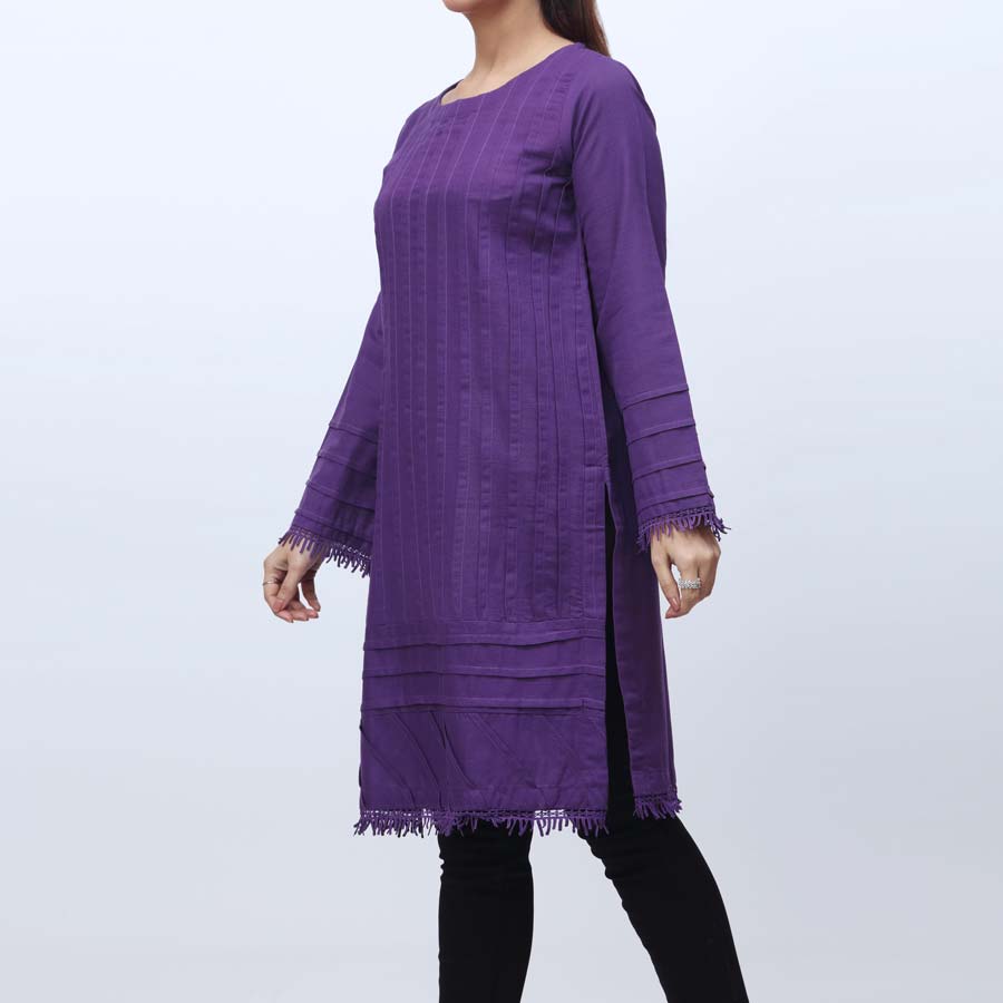 1PC- Embroidered Khaddar Shirt PW3045