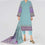 3PC- Unstitched Digital Printed Linen Suit PW3377