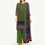 3PC- Unstitched Digital Printed Linen Suit PW3487