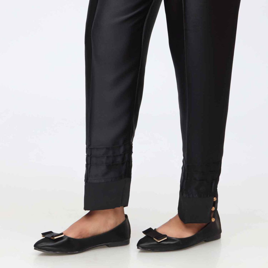 Black Shamoz Silk Slim Fit Trouser PW3612