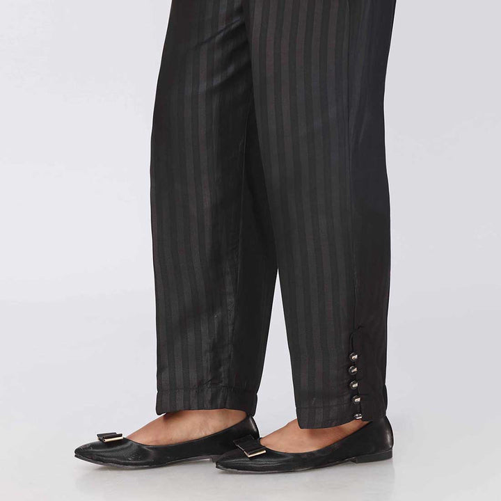 Black Cambric Slimfit Trouser PW3653