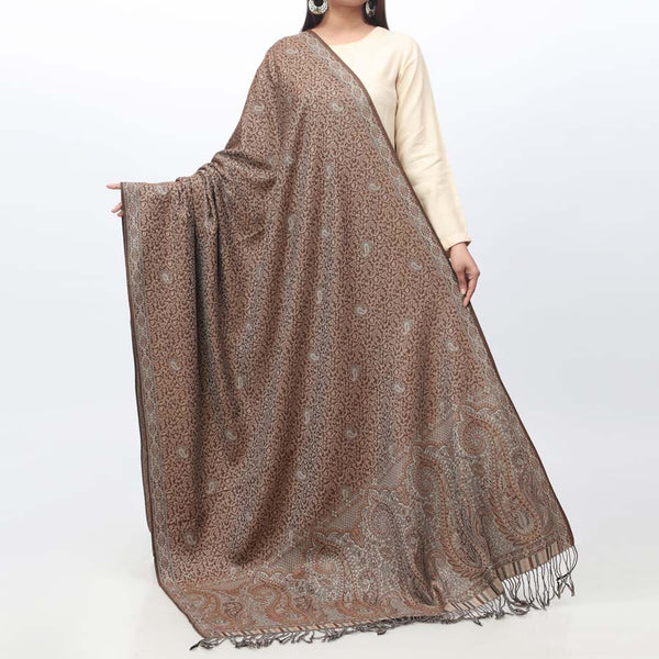 Brown Winter Shawl PW3701
