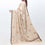 Cream Embroidered Winter Shawl PW3721