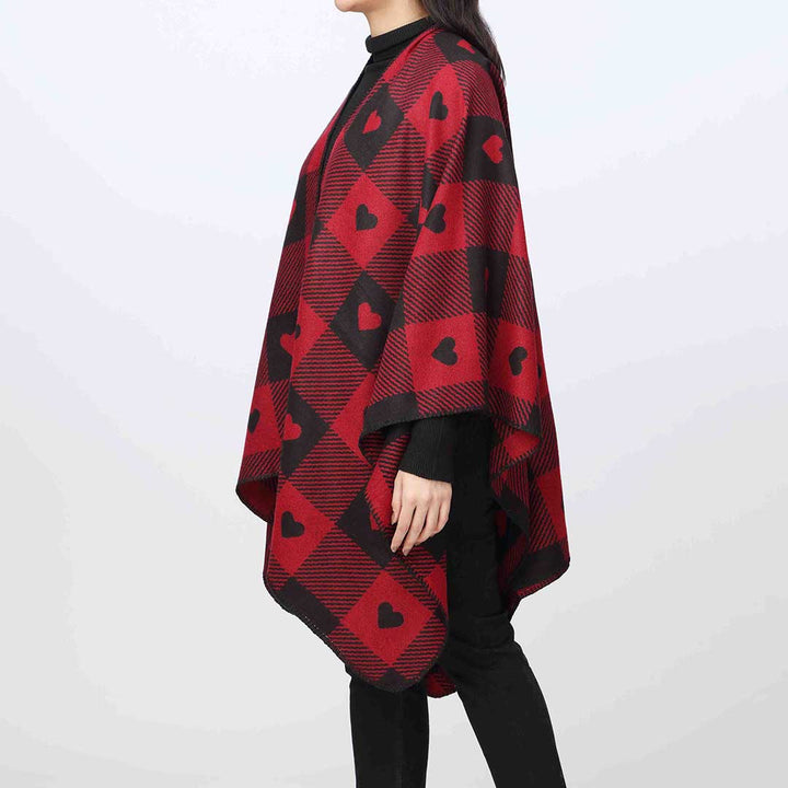 Red Cape Shawl PW3841