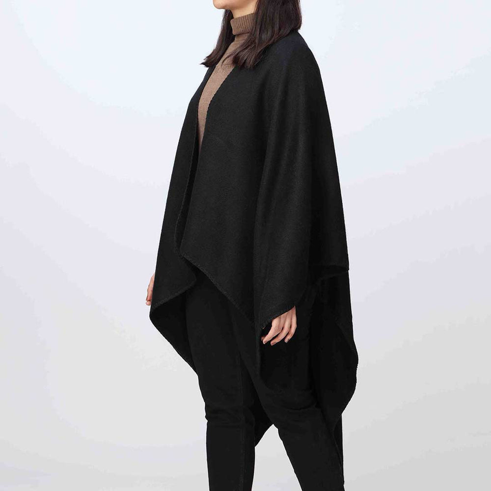 Black Cape Shawl PW3849