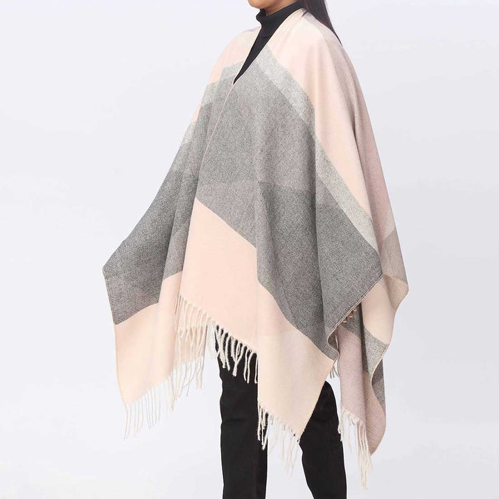 Peach Cape Shawl PW3884