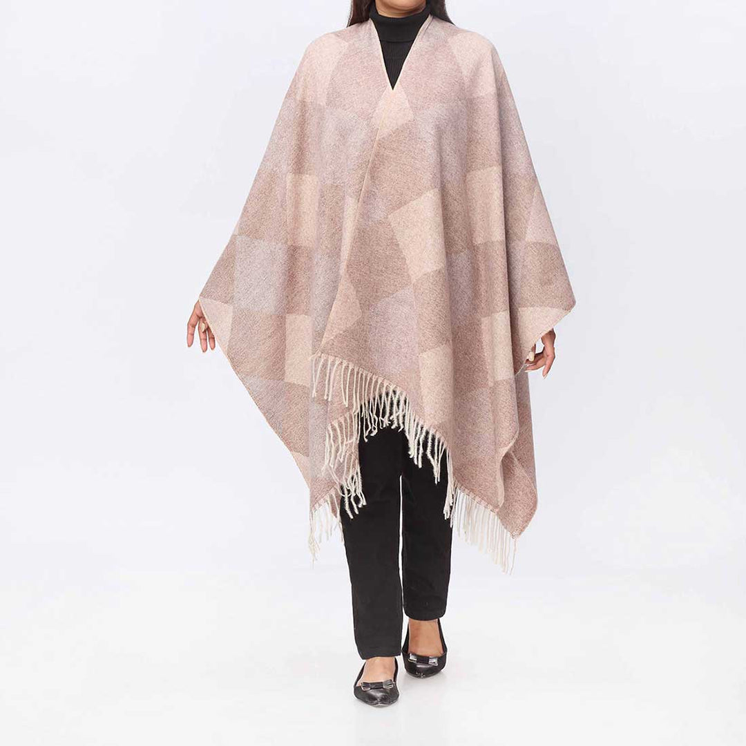 Peach Cape Shawl PW3885