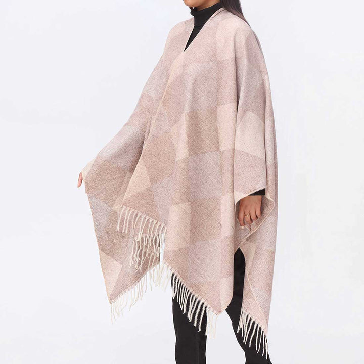 Peach Cape Shawl PW3885