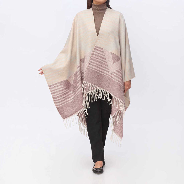 Brown Cape Shawl PW3887