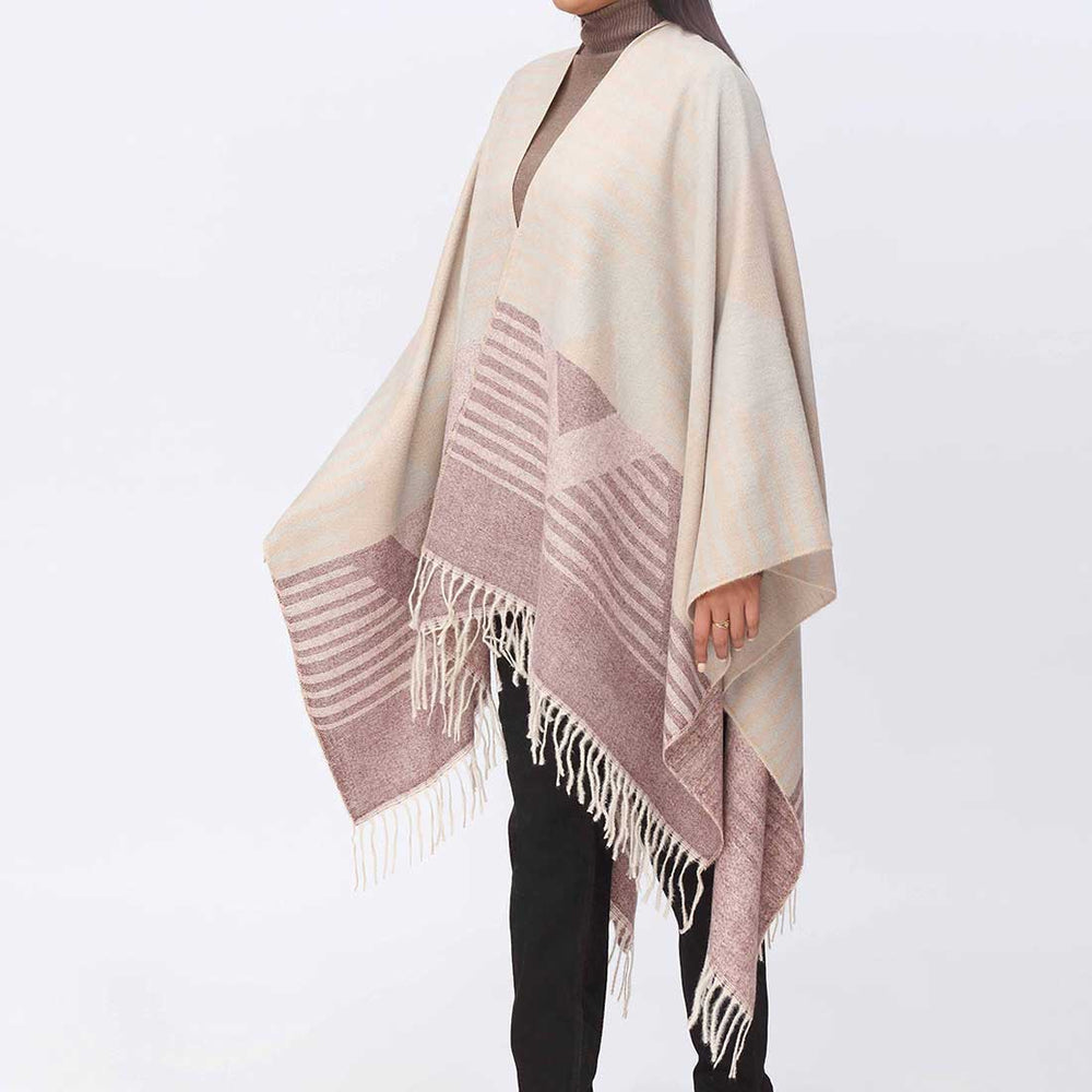 Brown Cape Shawl PW3887